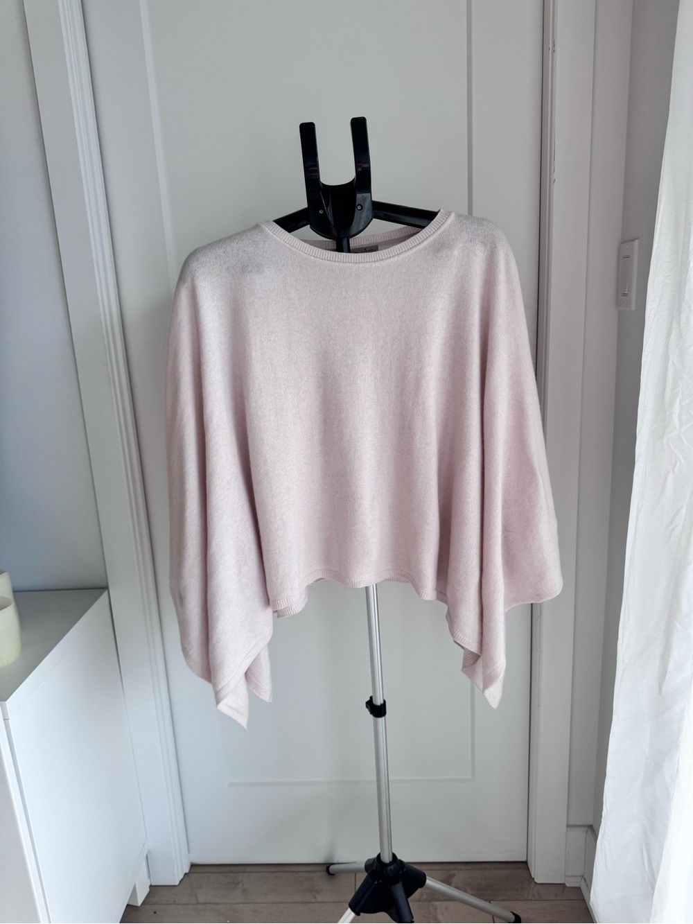 Note di Anita baby pink cashmere sweater.